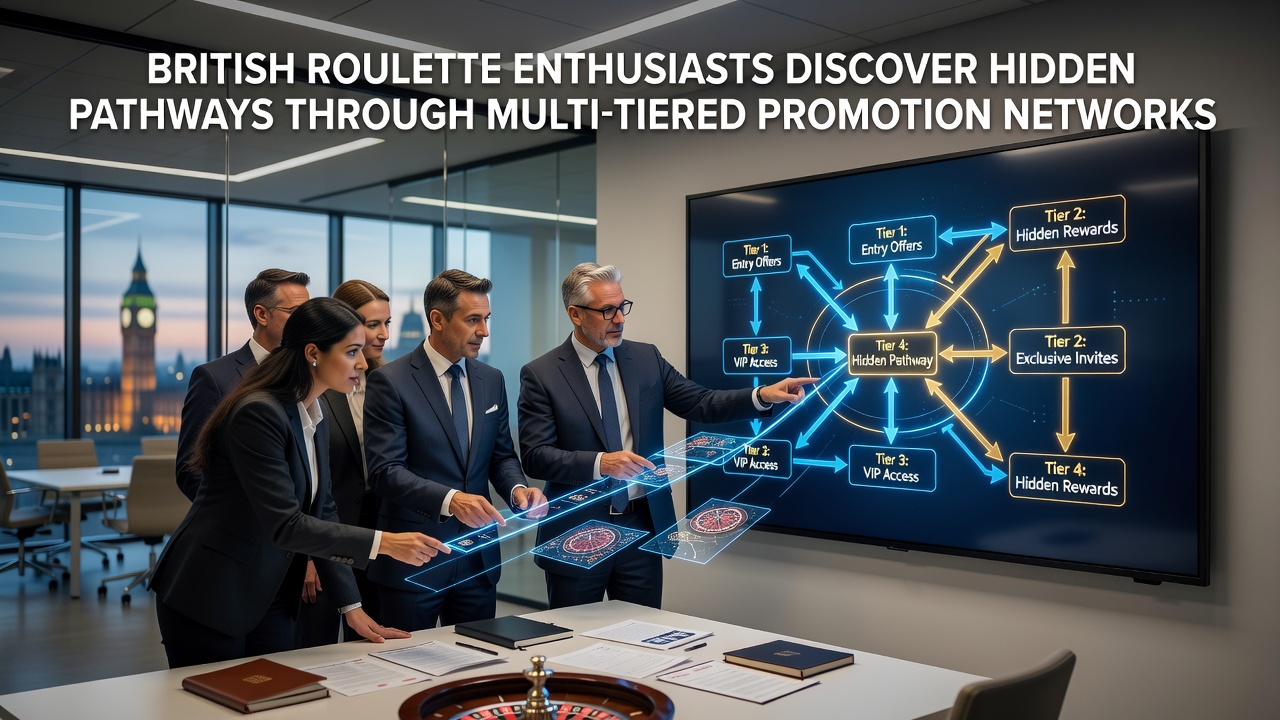 British roulette enthusiasts examining multi-tiered promotion structures on digital interfaces in mid-2026