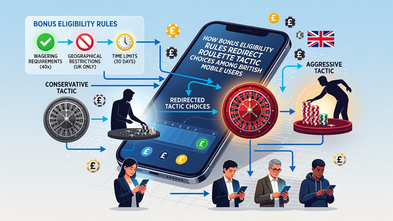 British mobile users reviewing roulette bonus eligibility details on smartphones