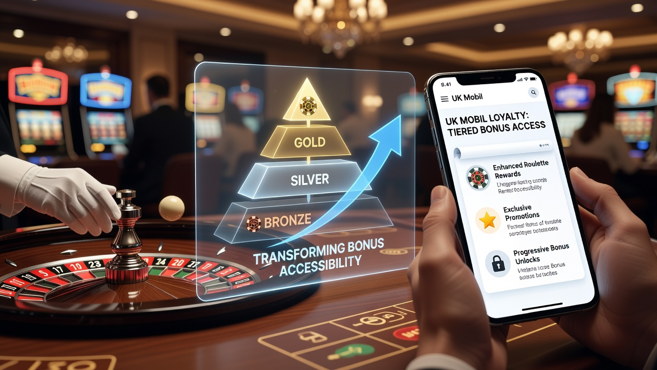 Mobile roulette screen displaying loyalty tier benefits and bonus redemption options