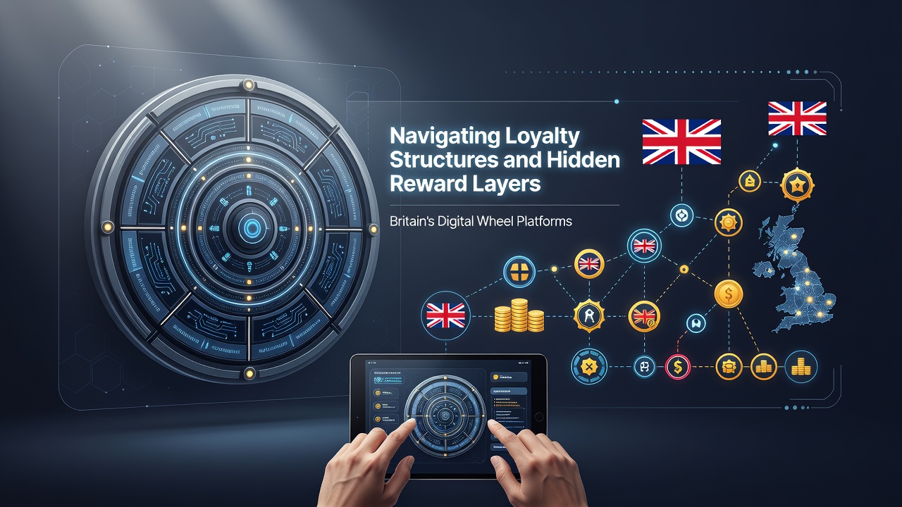 Diagram showing concealed incentive pathways within British roulette loyalty programs