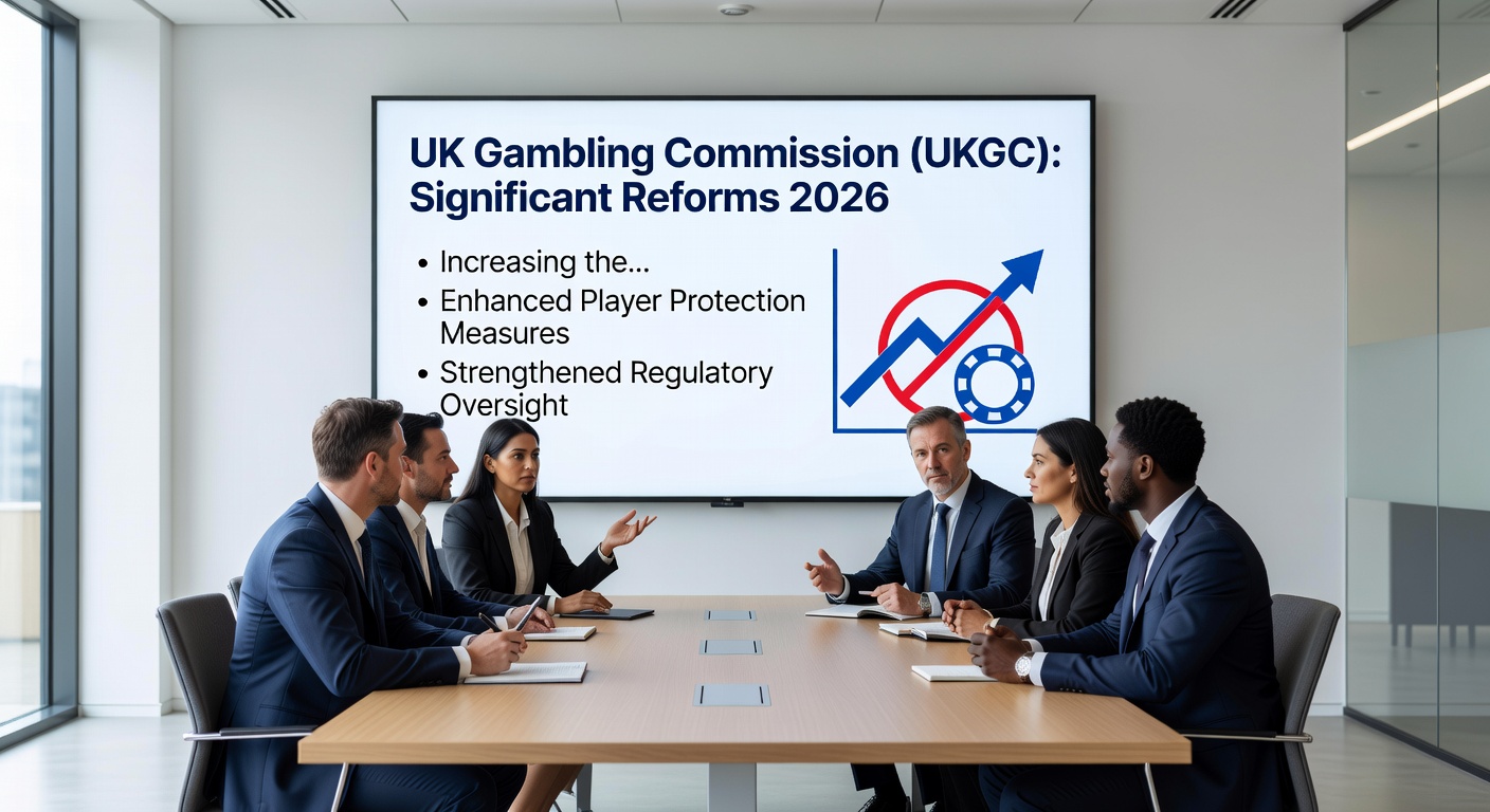 Infographic depicting tiered stake limits on slot reels, with icons for young adults at £2 and older players at £5, alongside tax percentage graphs